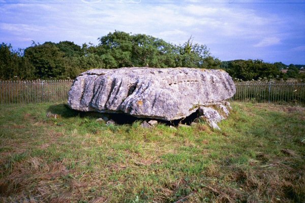 A huge cromlech called Lligwy